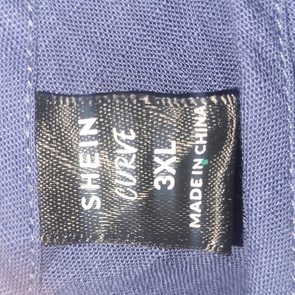 Sundress spaghetti strap mini 100% cotton navy lightweight Croquet Y2K Ruffle - Picture 5 of 6